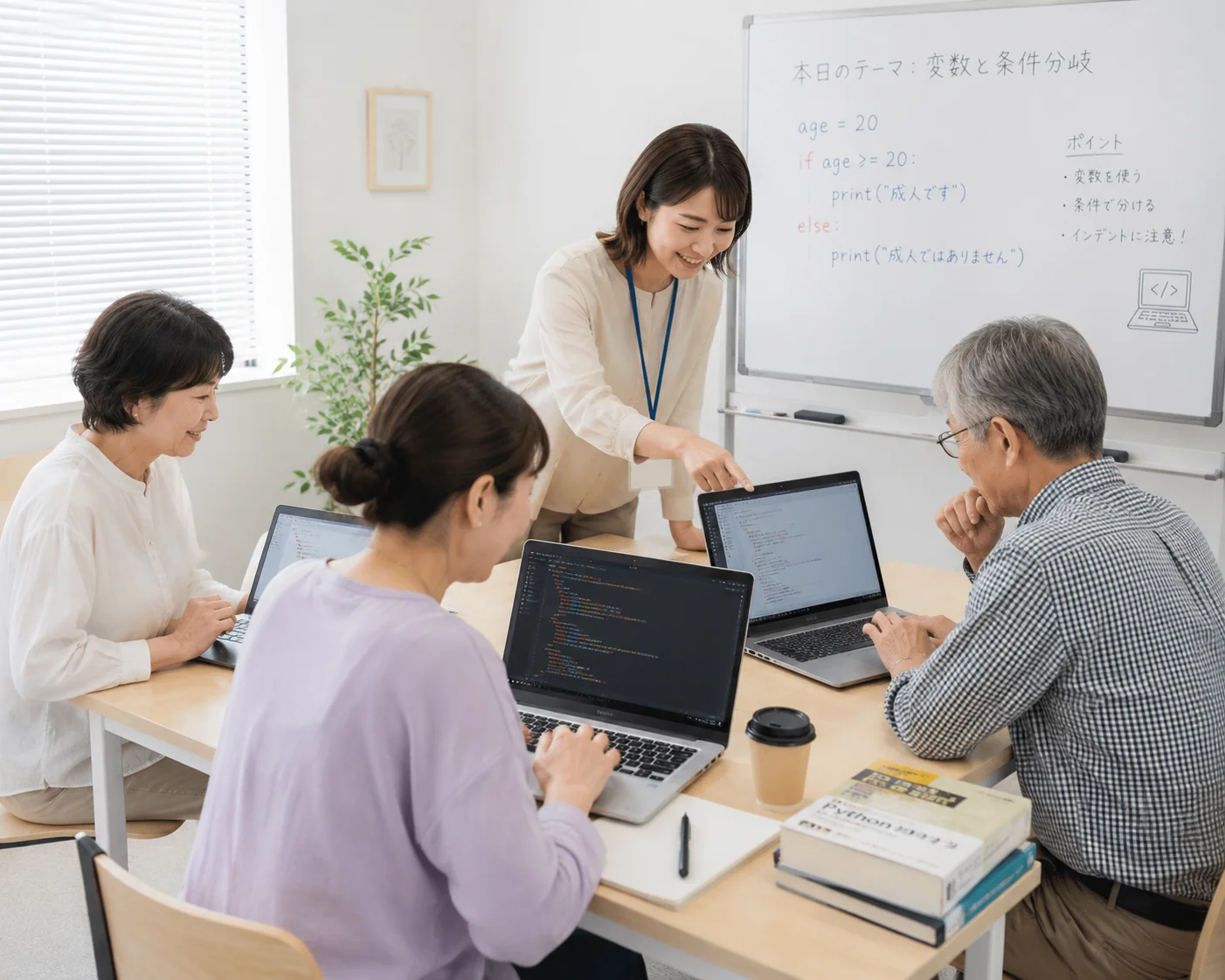 教室の様子